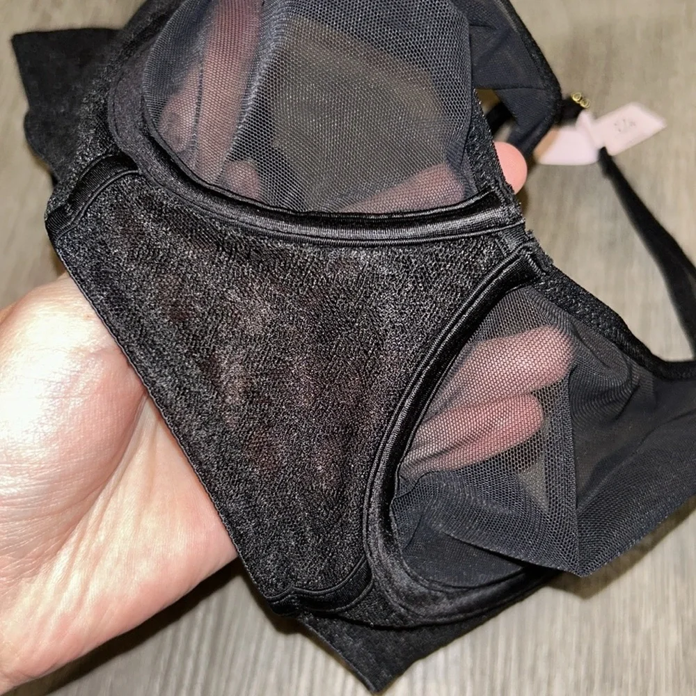 Victoria’s Secret very sexy Icon mesh longline plunge bra